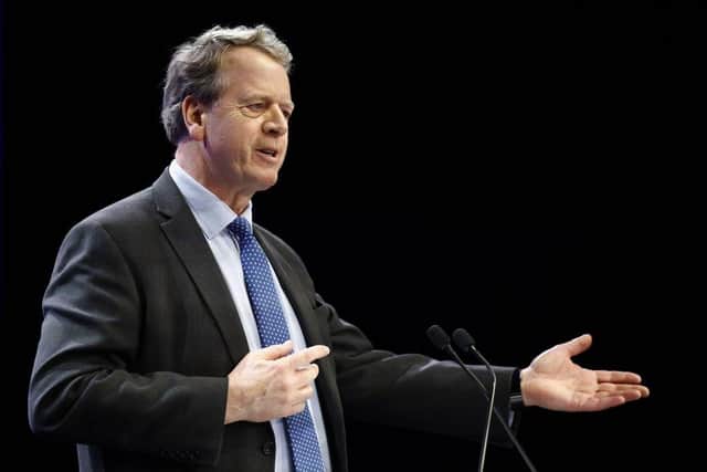 The constituency of Dumfries and Galloway is the target seat for John Cooper, the former special adviser aiming to succeed Scottish secretary Alister Jack (pictured). Picture: Getty Images