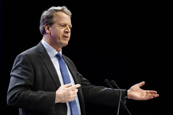 The constituency of Dumfries and Galloway is the target seat for John Cooper, the former special adviser aiming to succeed Scottish secretary Alister Jack (pictured). Picture: Getty Images