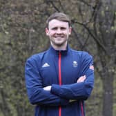 STIRLING, SCOTLAND - APRIL 27: Ross Murdoch of Great Britain poses for a photo to mark the official announcement of the swimming team selected to Team GB for the Tokyo 2020 Olympic Games at Stirling University on April 27, 2021 in Loughborough, England. (Photo by Ian MacNicol/Getty Images for British Olympic Association)