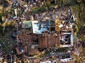 Aerial view of a destroyed neighbourhood in Rolling Fork, Mississippi, after a tornado touched down in the area. Picture: Chandan Khanna/AFP via Getty Images