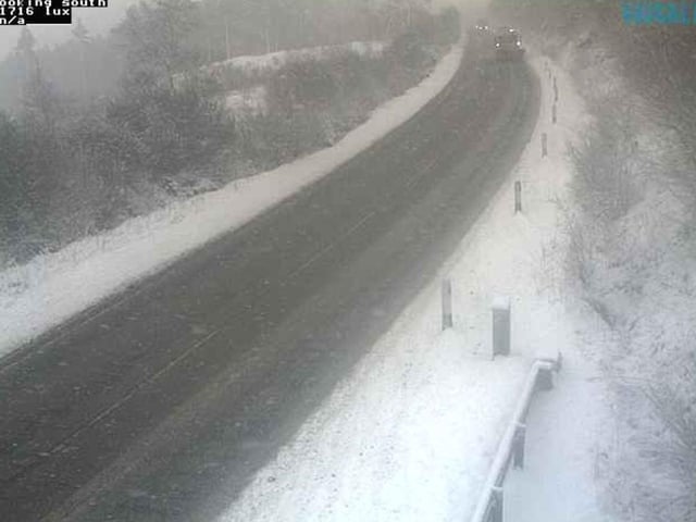 A gritter on the A9 at Balvraid