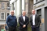 Harry Linklater, partner, deal advisory; Neal Allen, partner and head of deal advisory at HNH Partners in Scotland; and Roger Mayor, partner, deal advisory.