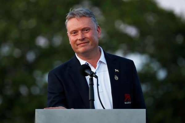 After tasting defeat in the 2021 contest in Florida, Stuart Wilson will be hoping to lead Great Britain & Ireland to victory in the 2023 Walker Cup at St Andrews. Picture: Cliff Hawkins/Getty Images.