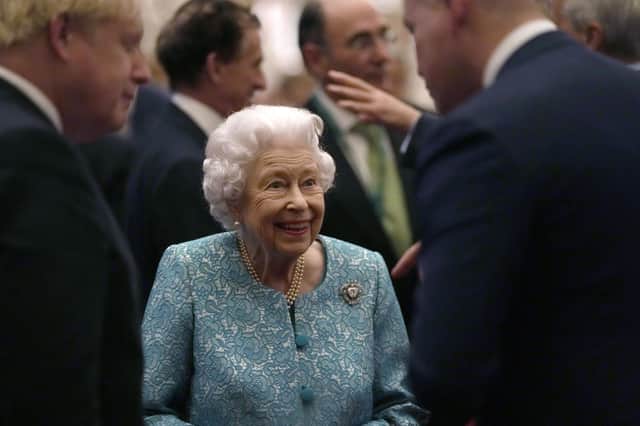 The Queen has been restricted to 'desk duties'.