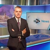 Norman MacLeod, of Scalpay, is one of the lead presenters on STV's news programme covering the north of Scotland