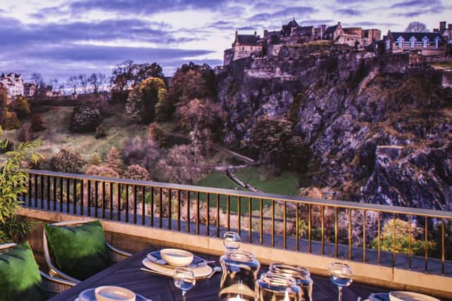 The views from the rooftop bar would be "some of the best in Edinburgh"