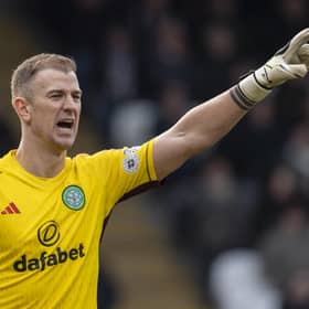 Celtic goalkeeper Joe Hart has announced he will retire from playing at the end of the season. (Photo by Rob Casey / SNS Group)