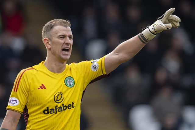 Celtic goalkeeper Joe Hart has announced he will retire from playing at the end of the season. (Photo by Rob Casey / SNS Group)