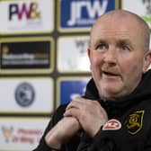Livingston manager David Martindale speaking ahead of hosting Rangers on Saturday.  (Photo by Mark Scates / SNS Group)