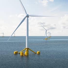 The 100MW Pentland Floating Offshore Wind Farm, off the north coast of the Scottish mainland, will be the largest of its kind in the world – generating enough renewable electricity to power around 70,000 homes