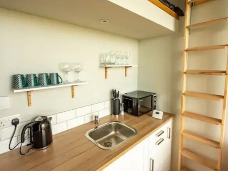 A well-equipped kitchen means you'll be able to cook up a storm.