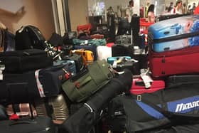 Edinburgh Airport said only 0.5 per cent of its passengers had suffered mislaid bags in July. (Photo by Karen McAvoy)