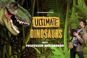 Book tickets to enjoy an exciting pre-historic adventure with the most up-to-date dinosaur show in 66 million years! Picture - supplied.