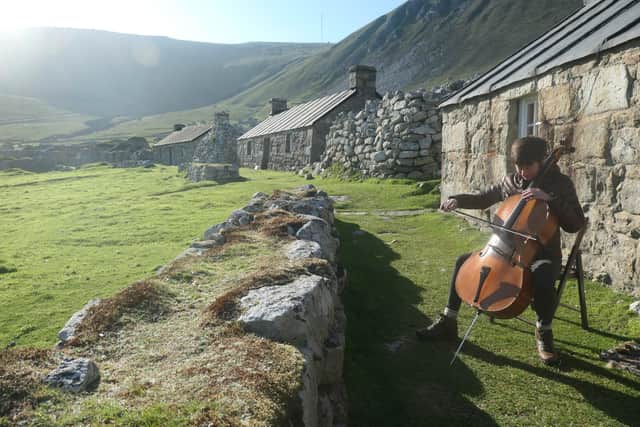 The six-strong music collective Garefowl spent a week on St Kilda making a new album.