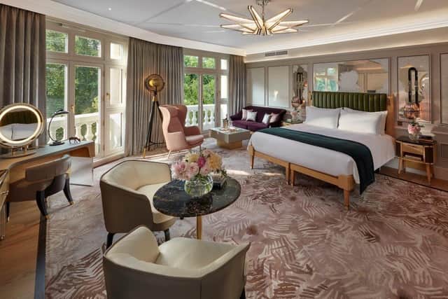Each of the hotel’s rooms and suites was redesigned in the most-extensive multi-million-pound restoration in the hotel's history, by internationally-renowned designer Joyce Wang. Pic: Contributed