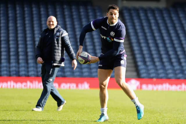Gregor Townsend says Sean Maitland has shown contrition following the Barbarians incidents. Picture: David Rogers/Getty Images