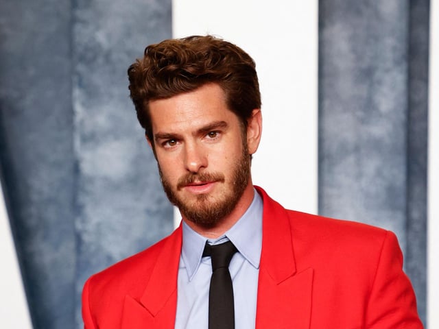 British-US actor Andrew Garfield attends the Vanity Fair 95th Oscars Party at the The Wallis Annenberg Center for the Performing Arts in Beverly Hills, California (Photo by MICHAEL TRAN/AFP via Getty Images)
