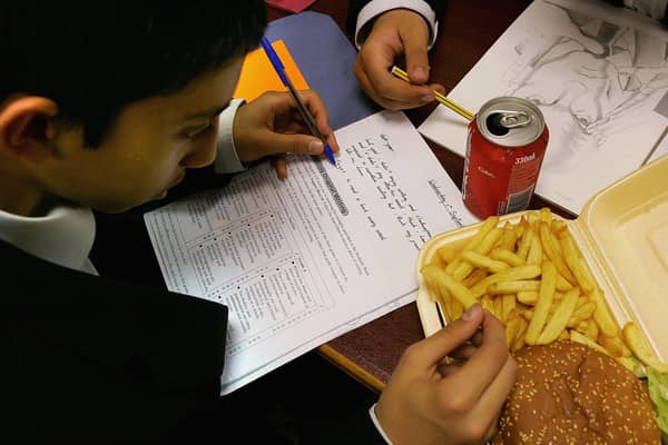 Junk food adverts will be banned before 9pm on television under the new regulations. Picture: Scott Barbour/Getty Images