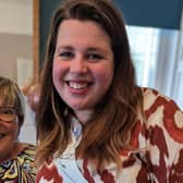 Sandy Sexton with her daughter Catherine, who is getting married in July