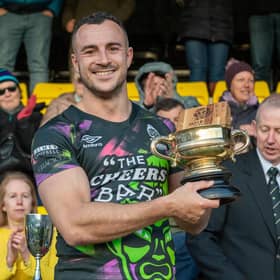 Jamie Farndale was men's player of the tournament. Pic: Bryan Robertson