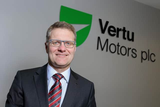 Vertu, which runs a network of 160 sales outlets across the UK, predominantly under the Bristol Street Motors, Vertu and Macklin Motors brands, is led by CEO Robert Forrester. Picture: Neil Denham