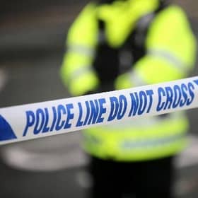 Police tape editorial image. Credit: Stock image archive