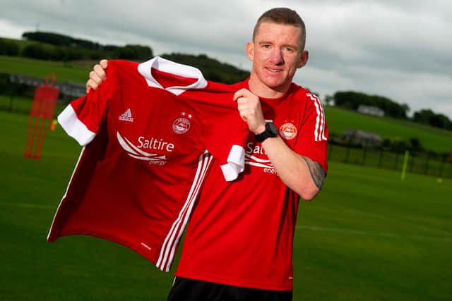 Jonny Hayes could player for Aberdeen against former club Celtic in the semis.