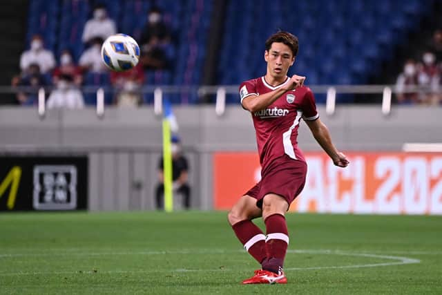 Yuki Kobayashi of Vissel Kobe is regarded as one of Japan's most promising defenders