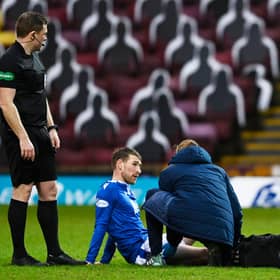 David Wotherspoon suffered a groin injury.
