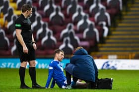 David Wotherspoon suffered a groin injury.