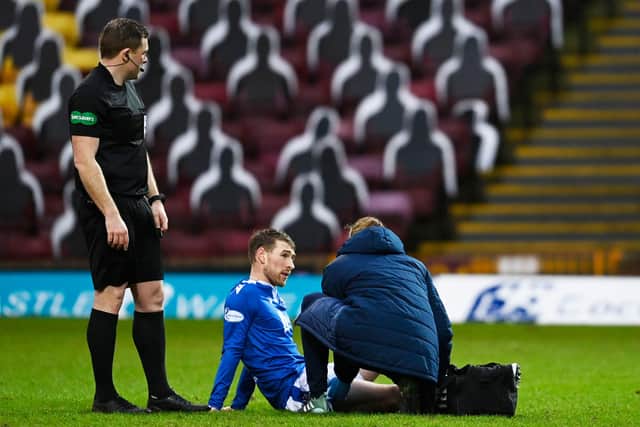David Wotherspoon suffered a groin injury.