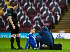 David Wotherspoon suffered a groin injury.