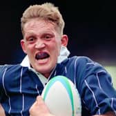 Doddie Weir in action during a Rugby World Cup Sevens match against Argentina at Murrayfield in 1993 (Picture: Mike Hewitt/Allsport/Getty Images/Hulton Archive)