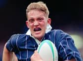Doddie Weir in action during a Rugby World Cup Sevens match against Argentina at Murrayfield in 1993 (Picture: Mike Hewitt/Allsport/Getty Images/Hulton Archive)