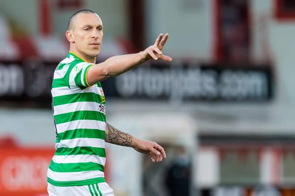The last home game in Celtic colours for Scott Brown will be the point it "really starts to hit home to him" that his near decade-and-a-half of glittering service to the club will be almost at and end, says interim manager John Kennedy. (Photo by Ross Parker / SNS Group)