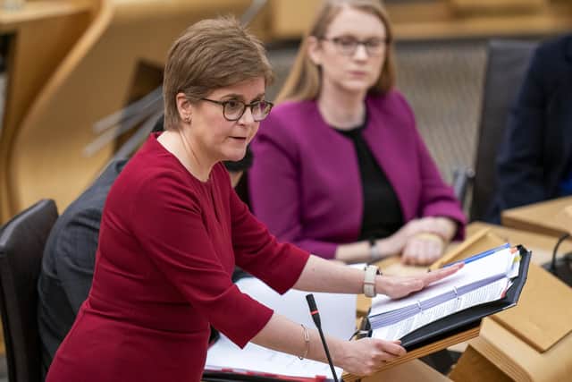 A row over an NHS report dominated FMQs