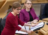 A row over an NHS report dominated FMQs