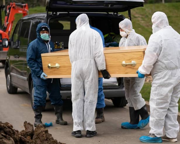 Ismail Mohamed Abdulwahabburied was buried without his mother and siblings nearby after they were forced to self-isolate. He was buried at the Eternal Gardens Muslim burial ground at Kemnal Park Cemetery in Chislehurst by undertakers wearing protective equipment.