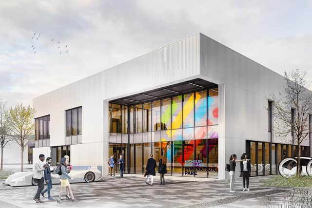 The Innovation Hub will be a purpose-built facility at the heart of Dundee's MSIP, 'supporting collaboration and innovation between organisations of different shapes and sizes'.