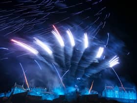 Fireworks light up the sky above Edinburgh Castle as part of Hogmanay celebrations in 2015, long before Covid hit (Picture: Ross Gilmore/Getty Images for Unicef)
