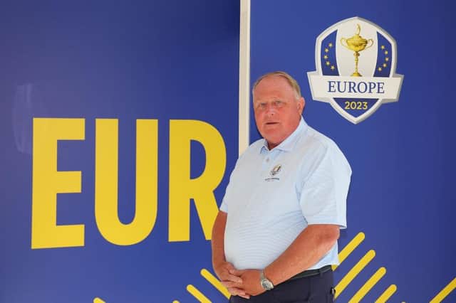 David Garland, Director of Tour Operations at the DP World Tour, pictured at Marco Simone Golf & Country Club prior to the 44th Ryder Cup. Picture: Andrew Redington/Getty Images.