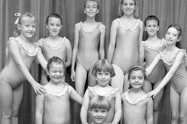 Warsop's Mayfield School of Dancing  in 1990 - do you recognise anyone in this picture?