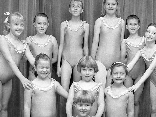 Warsop's Mayfield School of Dancing in 1990 - do you recognise anyone in this picture?