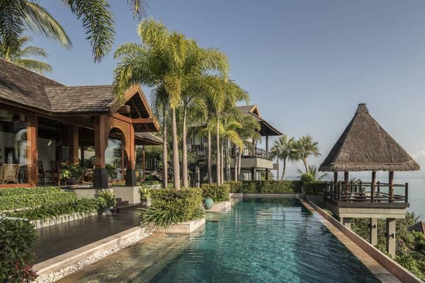 The Four Seasons Koh Samui, where the latest season of The White Lotus was filmed