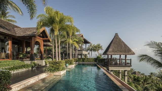 The Four Seasons Koh Samui, where the latest season of The White Lotus was filmed