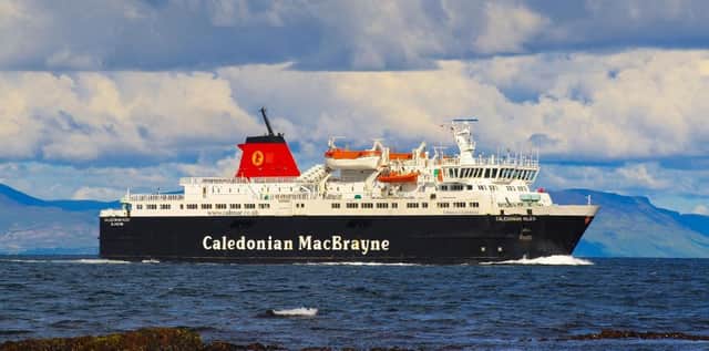 Passenger distancing on CalMac ferries has been reduced from 2 metres to 1m from today.