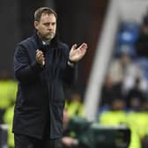 Rangers manager Michael Beale during the Viaplay Cup quarter-final win over Livingston at Ibrox. (Photo by Rob Casey / SNS Group)