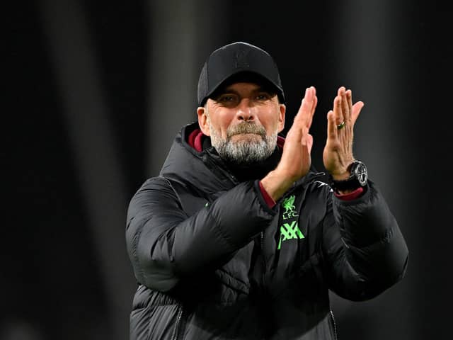 Jurgen Klopp has announced he will step down as Liverpool manager at the end of the season. (Photo by Mike Hewitt/Getty Images)