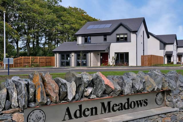 The Aden Meadows Larch show home in Mintlaw.