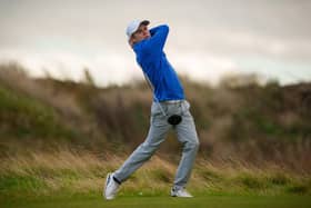 Blairgowrie's Connor Graham in action during last week's Scottish Men's Open at Meldrum House, where the 16-year-old became the event's youngest winner. Picture: Scottish Golf